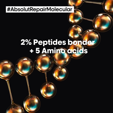 L’Oréal Professionnel Serie Expert Absolut Repair Molecular stiprinamasis šampūnas pažeistiems plaukams