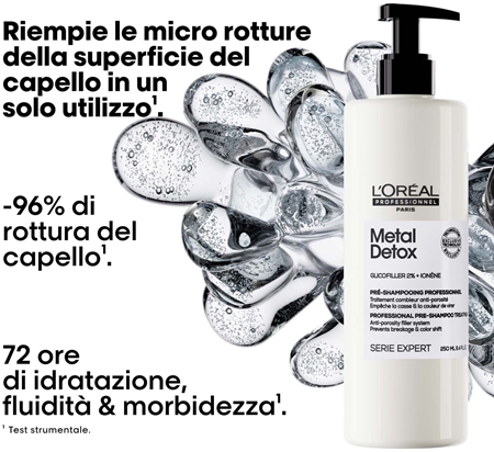 L’Oréal Professionnel Serie Expert Metal Detox trattamento pre-shampoo per capelli tinti e danneggiati