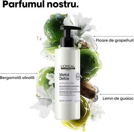 L’Oréal Professionnel Serie Expert Metal Detox tratament pre-sampon pentru par vopsit si deteriorat