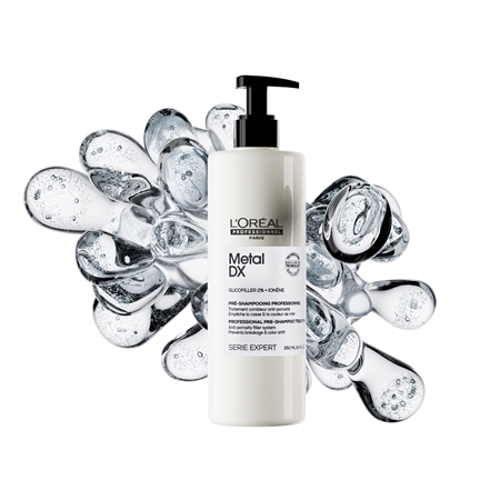L’Oréal Professionnel Serie Expert Metal DX För-schampo med närande behandling För skadat och färgat hår
