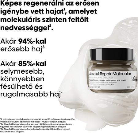 L’Oréal Professionnel Serie Expert Absolut Repair Molecular mélyen tápláló hajmaszk