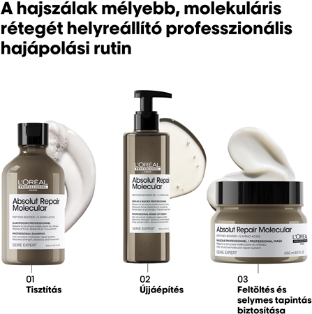 L’Oréal Professionnel Serie Expert Absolut Repair Molecular mélyen tápláló hajmaszk