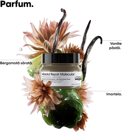L’Oréal Professionnel Serie Expert Absolut Repair Molecular mască profund fortifiantă pentru păr
