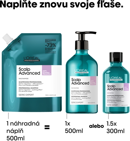 L’Oréal Professionnel Serie Expert Scalp Advanced šampón pre citlivú a podráždenú pokožku hlavy