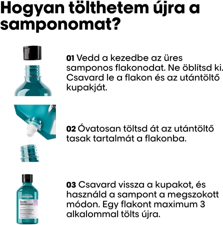 L’Oréal Professionnel Serie Expert Scalp Advanced Sampon érzékeny és rritált fejbőrre
