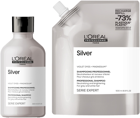 L’Oréal Professionnel Serie Expert Silver Silbershampoo für graues Haar