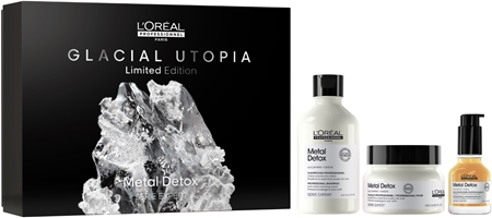 L’Oréal Professionnel Serie Expert Metal DX Geschenkset für beschädigtes Haar