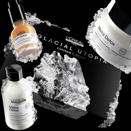 L’Oréal Professionnel Serie Expert Metal DX Geschenkset für beschädigtes Haar