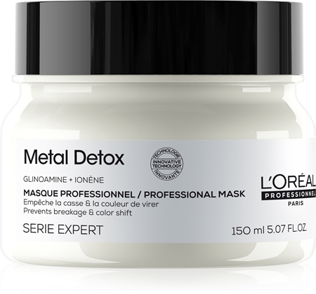 L’Oréal Professionnel Serie Expert Metal Detox βαθιά θρεπτική μάσκα για βαμμένα και κατεστραμμένα μαλλιά