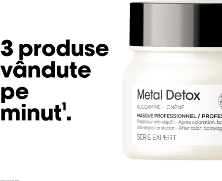 L’Oréal Professionnel Serie Expert Metal Detox mască hrănitoare profundă pentru par vopsit si deteriorat