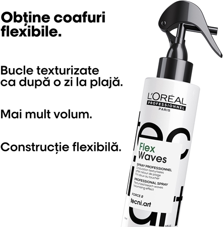 L’Oréal Professionnel Tecni.Art Flex Waves spray cu efect de bucle lejere, pentru plajă