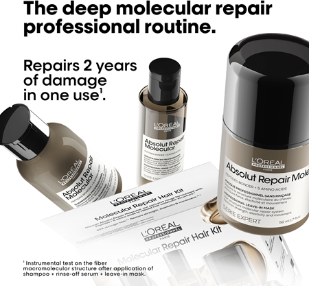 L’Oréal Professionnel Serie Expert Absolut Repair Molecular Presentförpackning För skadat hår