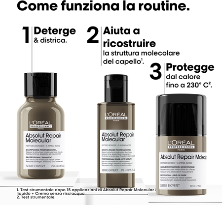 L’Oréal Professionnel Serie Expert Absolut Repair Molecular confezione regalo per capelli rovinati