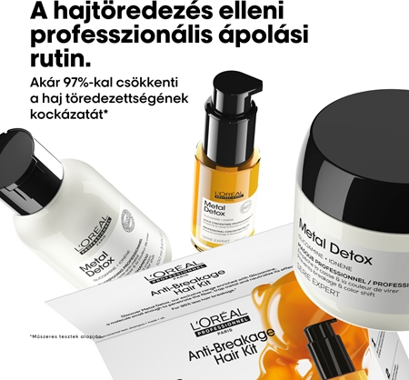 L’Oréal Professionnel Serie Expert Metal Detox ajándékszett a festett és károsult hajra