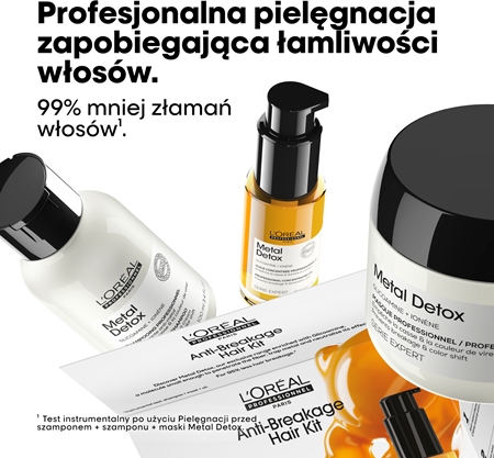 L’Oréal Professionnel Serie Expert Metal Detox zestaw upominkowy do włosów farbowanych i zniszczonych