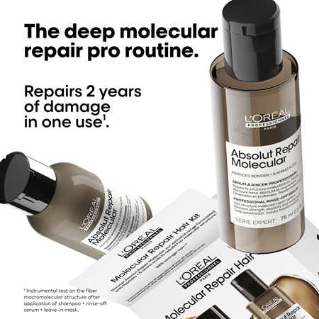 L’Oréal Professionnel Serie Expert Absolut Repair Molecular Dāvanu komplekts bojātiem matiem