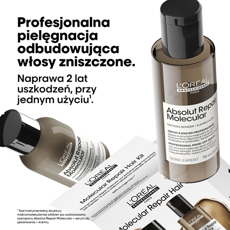 L’Oréal Professionnel Serie Expert Absolut Repair Molecular zestaw upominkowy do włosów zniszczonych