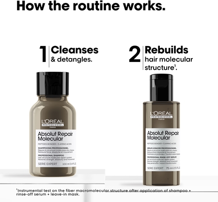 L’Oréal Professionnel Serie Expert Absolut Repair Molecular Dāvanu komplekts bojātiem matiem