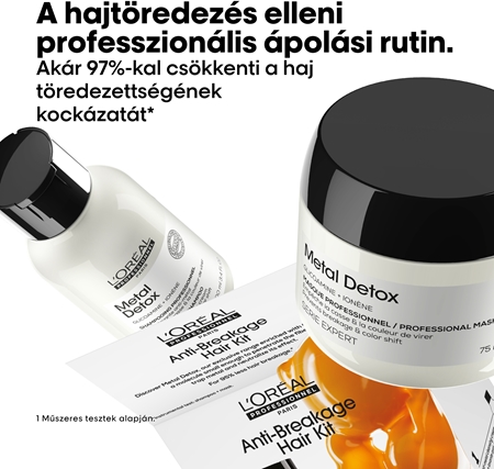 L’Oréal Professionnel Serie Expert Metal Detox ajándékszett a károsult hajra