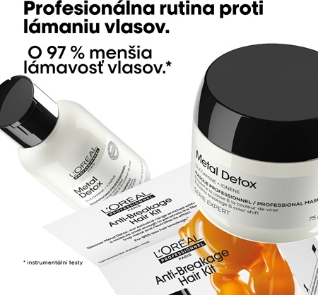 L’Oréal Professionnel Serie Expert Metal Detox darčeková sada pre poškodené vlasy