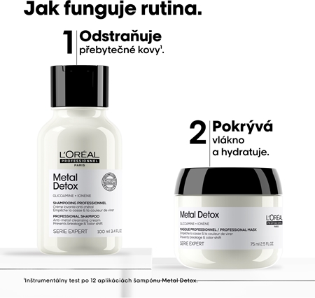 L’Oréal Professionnel Serie Expert Metal Detox dárková sada pro poškozené vlasy