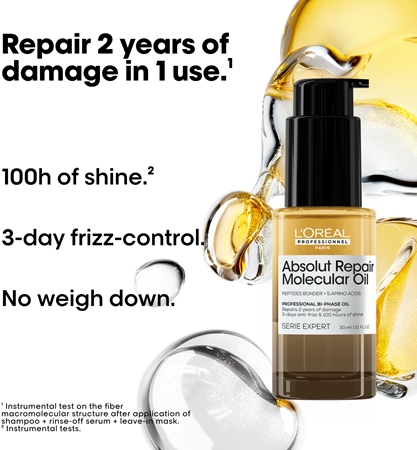 L’Oréal Professionnel Serie Expert Absolut Repair Molecular Nourishing Hair Oil for damaged hair