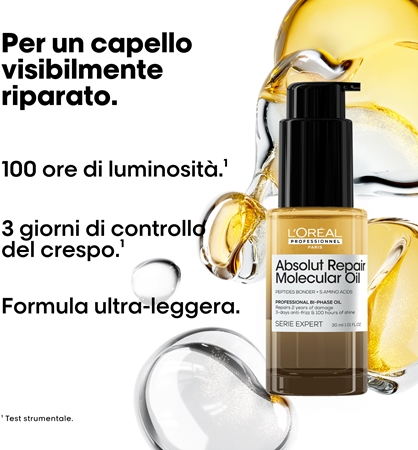 L’Oréal Professionnel Serie Expert Absolut Repair Molecular olio nutriente per capelli per capelli rovinati