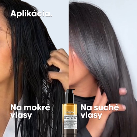 L’Oréal Professionnel Serie Expert Absolut Repair Molecular vyživujúci olej na vlasy pre poškodené vlasy