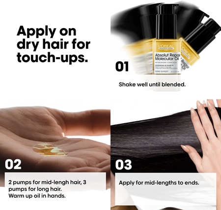 L’Oréal Professionnel Serie Expert Absolut Repair Molecular Nourishing Hair Oil for damaged hair