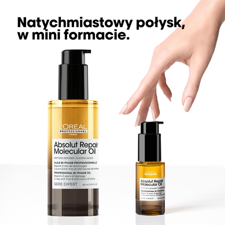 L’Oréal Professionnel Serie Expert Absolut Repair Molecular odżywczy olejek do włosów do włosów zniszczonych