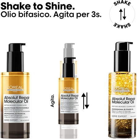 L’Oréal Professionnel Serie Expert Absolut Repair Molecular olio nutriente per capelli per capelli rovinati