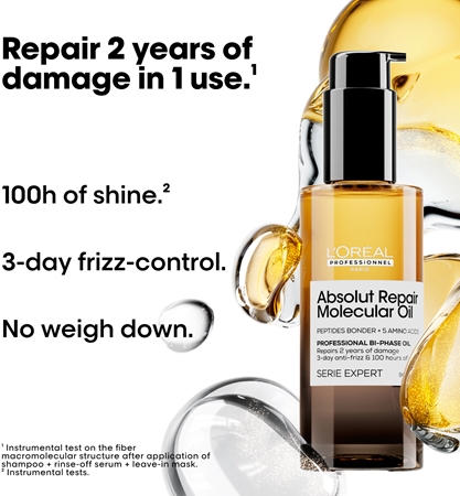 L’Oréal Professionnel Serie Expert Absolut Repair Molecular Nourishing Hair Oil for damaged hair