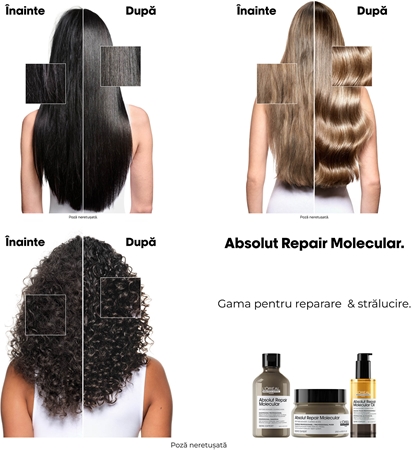 L’Oréal Professionnel Serie Expert Absolut Repair Molecular Ulei nutritiv pentru păr pentru par deteriorat