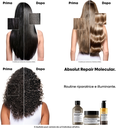 L’Oréal Professionnel Serie Expert Absolut Repair Molecular olio nutriente per capelli per capelli rovinati