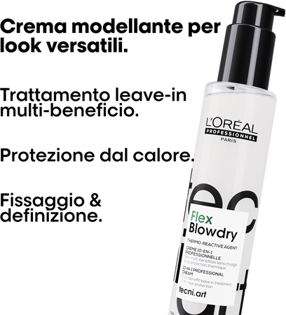 L’Oréal Professionnel Tecni.Art Flex Blowdry crema nutriente termoprotettiva