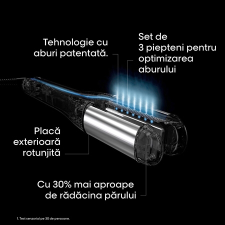 L’Oréal Professionnel Steampod 4 Meteora placă de întins părul, cu aburi pentru păr