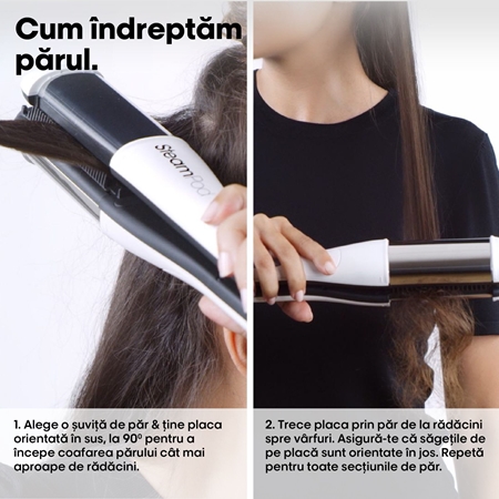 L’Oréal Professionnel Steampod 4 Meteora placă de întins părul, cu aburi pentru păr