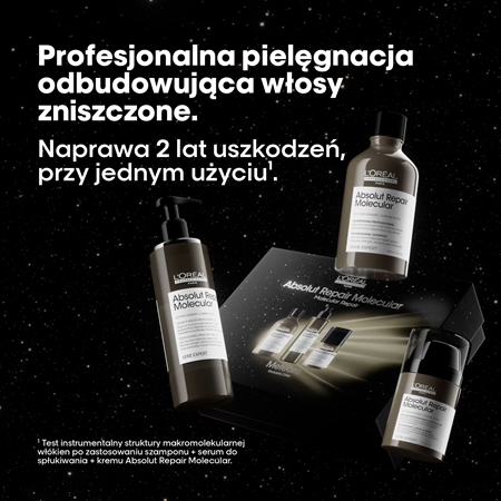 L’Oréal Professionnel Serie Expert Absolut Repair Molecular zestaw upominkowy do włosów zniszczonych