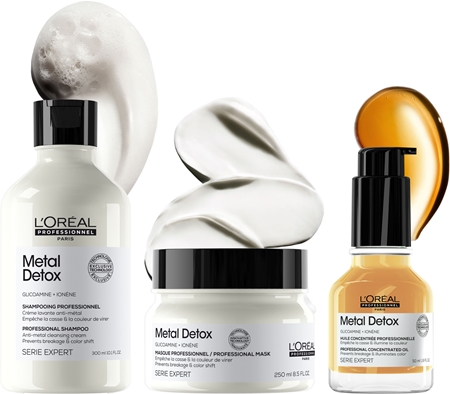 L’Oréal Professionnel Serie Expert Metal DX Geschenkset für gefärbtes und geschädigtes Haar
