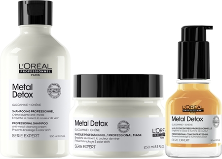 L’Oréal Professionnel Serie Expert Metal DX Geschenkset für gefärbtes und geschädigtes Haar