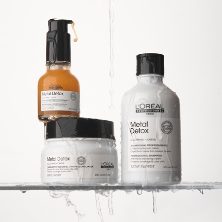 L’Oréal Professionnel Serie Expert Metal Detox zestaw upominkowy do włosów farbowanych i zniszczonych