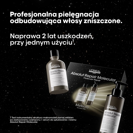 L’Oréal Professionnel Serie Expert Absolut Repair Molecular zestaw upominkowy do włosów zniszczonych
