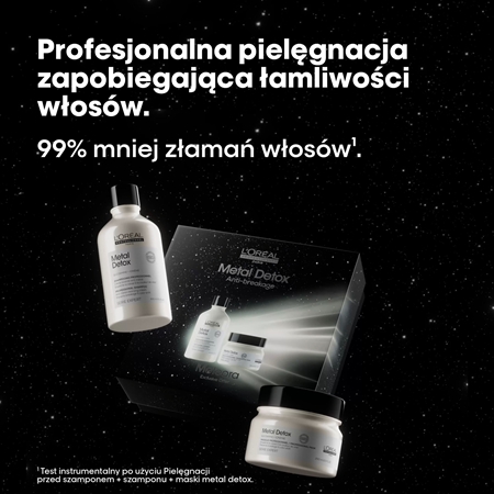 L’Oréal Professionnel Serie Expert Metal Detox zestaw upominkowy do włosów farbowanych i zniszczonych