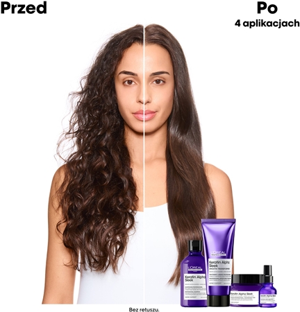 L’Oréal Professionnel Serie Expert Keratin Alpha Sleek kuracja do włosów dla gładkiego wyglądu włosów