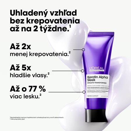 L’Oréal Professionnel Serie Expert Keratin Alpha Sleek vlasová kúra pre hladký vzhľad vlasov