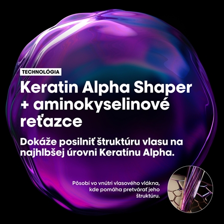L’Oréal Professionnel Serie Expert Keratin Alpha Sleek vlasová kúra pre hladký vzhľad vlasov