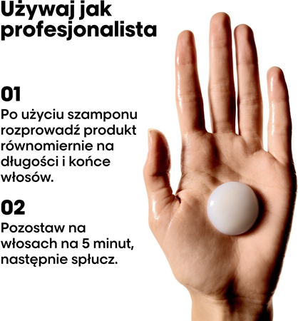 L’Oréal Professionnel Serie Expert Keratin Alpha Sleek maseczka odżywcza dla gładkiego wyglądu włosów