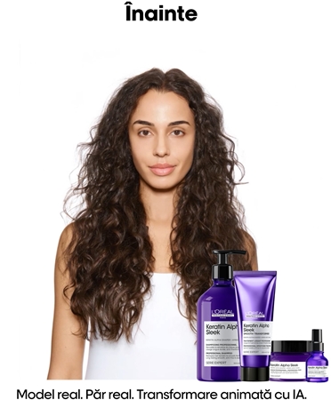 L’Oréal Professionnel Serie Expert Keratin Alpha Sleek șampon pentru un aspect neted al părului