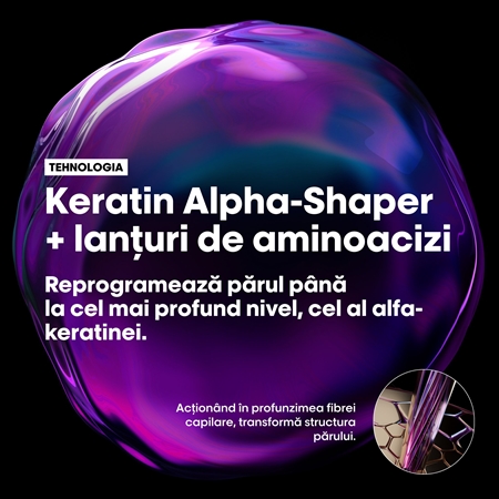 L’Oréal Professionnel Serie Expert Keratin Alpha Sleek șampon pentru un aspect neted al părului