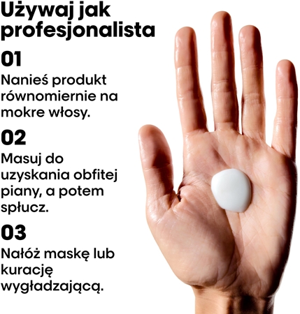 L’Oréal Professionnel Serie Expert Keratin Alpha Sleek szampon dla gładkiego wyglądu włosów